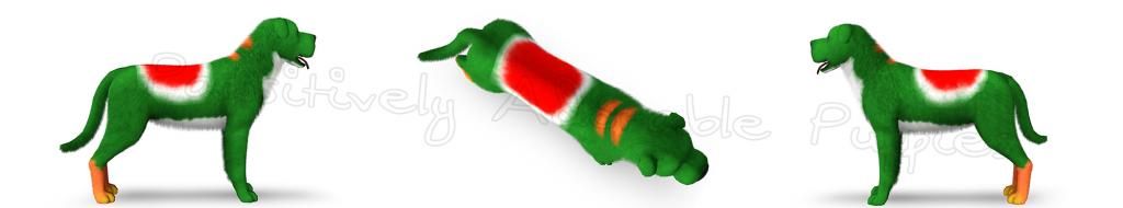 yoshi dog toy